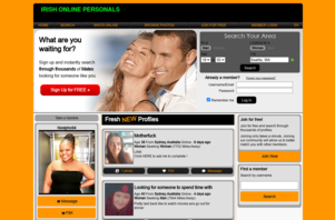 Irish Online Personals Homepage Image